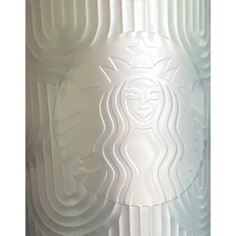 Starbucks Soft Touch Cold Tumbler 24oz Venti 2024 Anniversary Shell Mint Green
